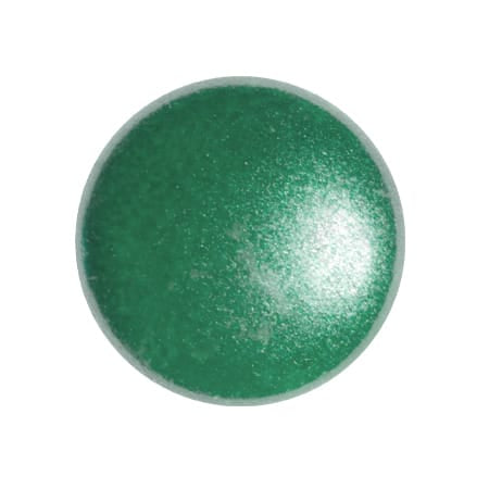 Czech Glass Cabochon 18mm β Dark Green Pearl