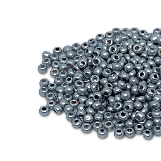 FGB 12/0 Seed Beads  – 20g – Matte Silver