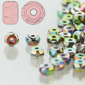 2x3mm Faceted Micro Spacers – Pack of 100 – Full Vitrail