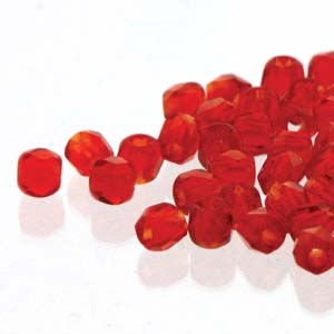 2mm True2 Firepolish Beads x 100 – Siam