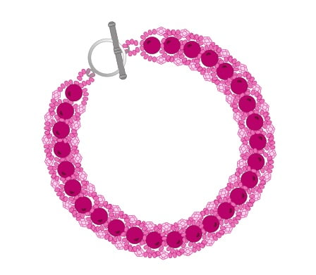 Free Flat Spiral Stitch Tutorial - Downloadable
