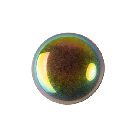 14mm Czech Glass Cabochon - Full Vitrail