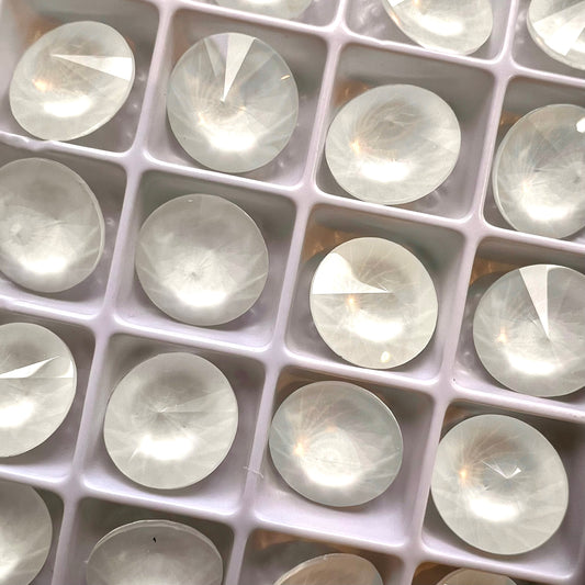 Aurora Rivoli 12mm - Crystal Powder Grey