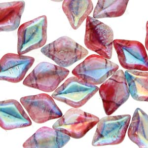 GemDuo 2-Hole 5x8mm – Summer Rainbow Dark Violet – 5g