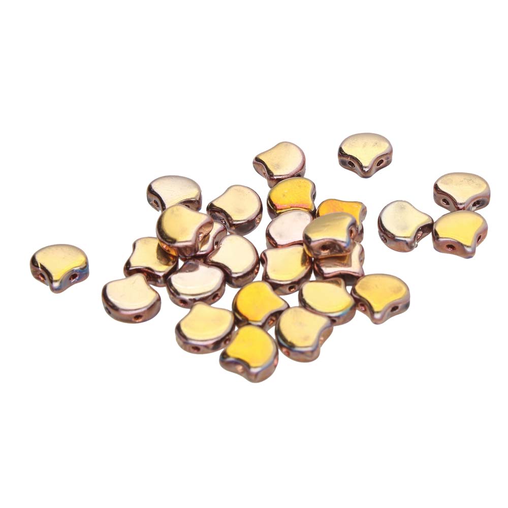 Ginko Beads 7.5mm – 10g Pack (approx 35 beads) – Full Capri