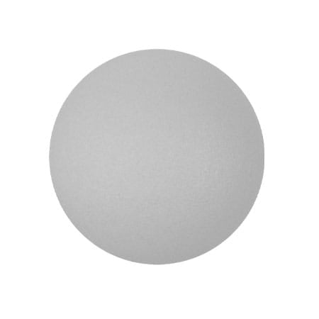 Czech Glass Cabochon 18mm β Grey Light Matte