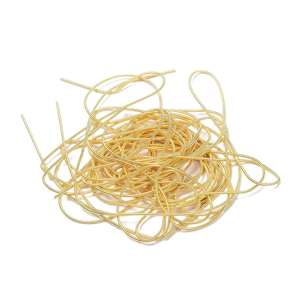 Gold Colour French Wire β 10g Bag - 18 gauge 1mm