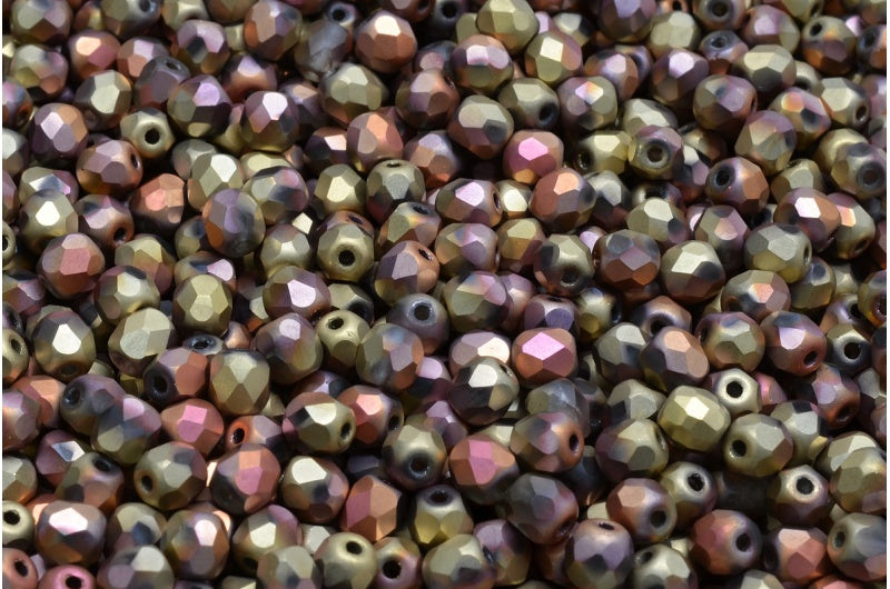 4mm Czech Fire Polish β 00030-84100-98544 - Hexagon