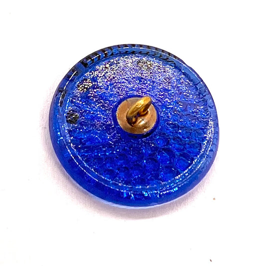 Vintage Czech Glass Button - 23mm (Button3)