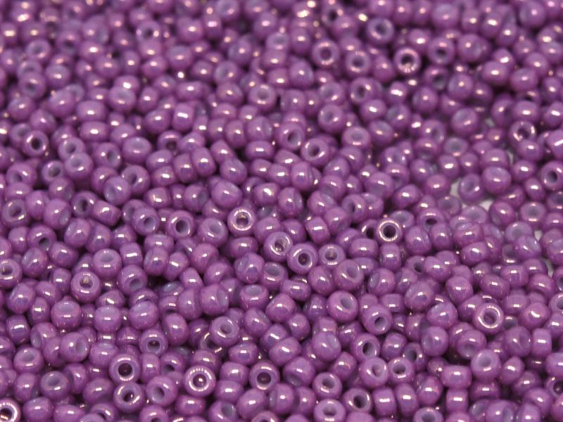 11/0 Miyuki Seed Beads - 25g Bag - Opaque Dark Orchid Luster - Colour 1867