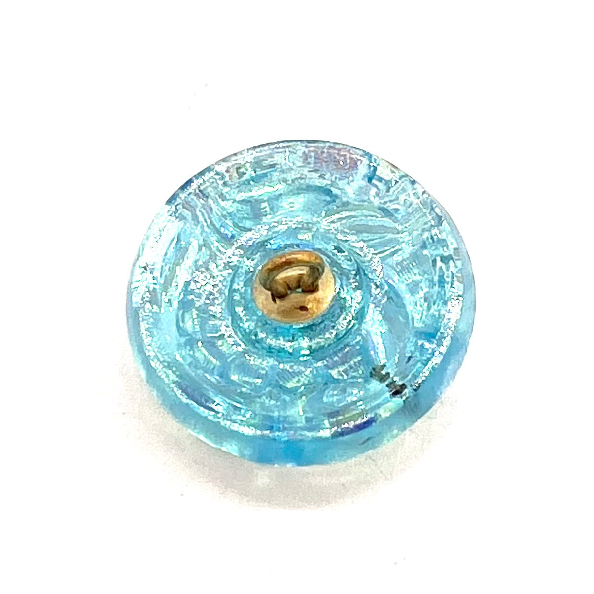 Vintage Czech Glass Button - 23mm (Button10)
