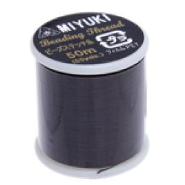 Miyuki Beading Thread - 50 Meter Spool - Brown