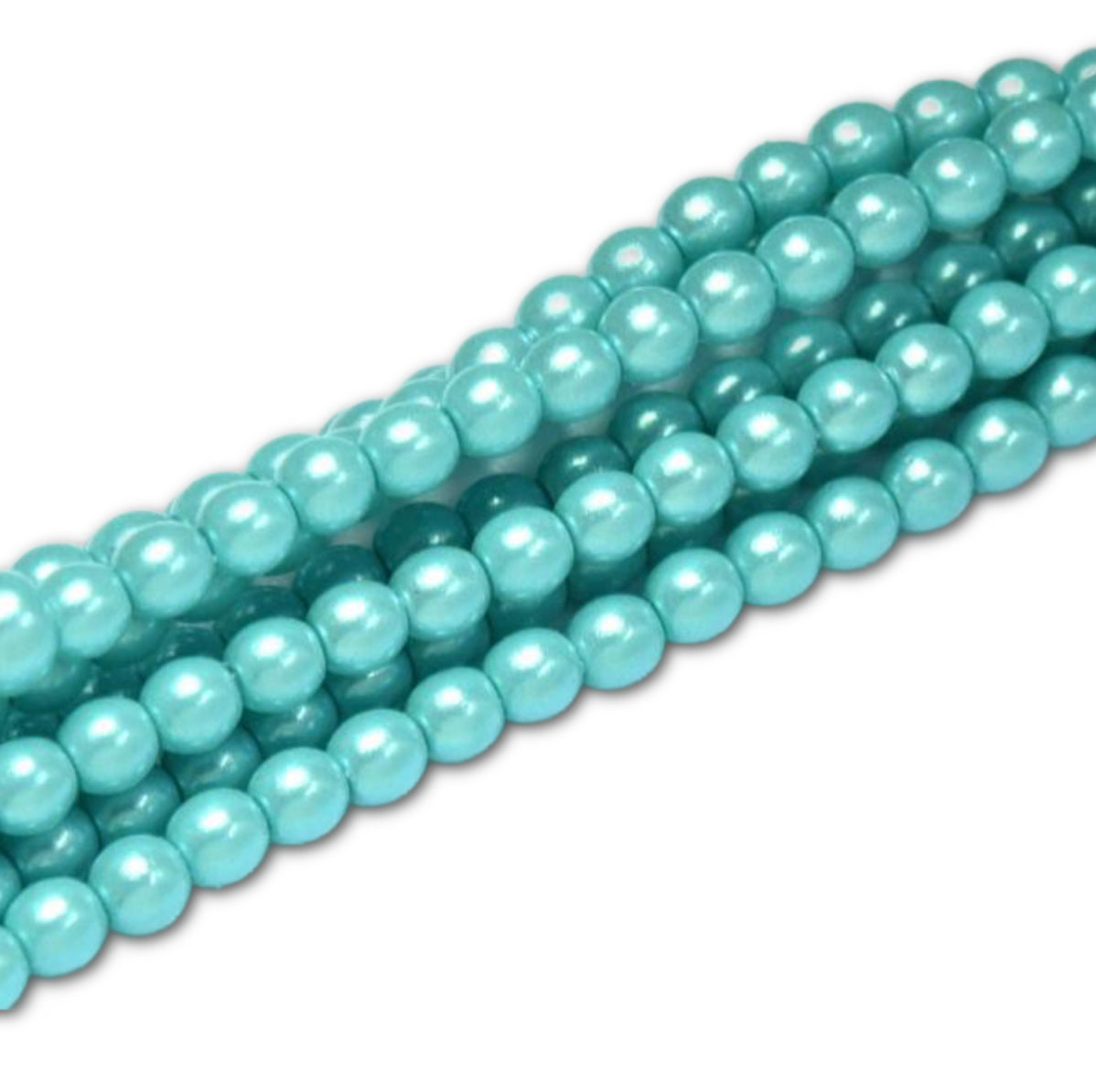 3mm Czech Round Glass Pearl Bag of 100 – 30019 Catalina Blue