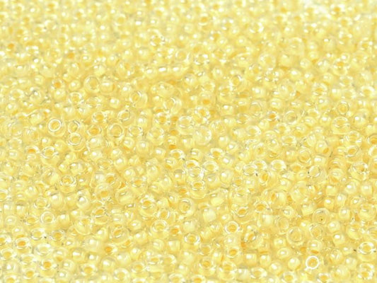 11/0 Miyuki Seed Beads - 25g Bag – Fancy Lined Cream – Colour 2215