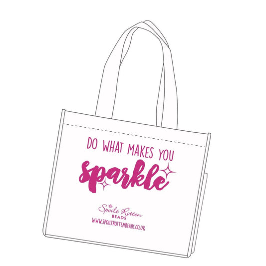 “Do What Makes You Sparkle” Shopping Tote