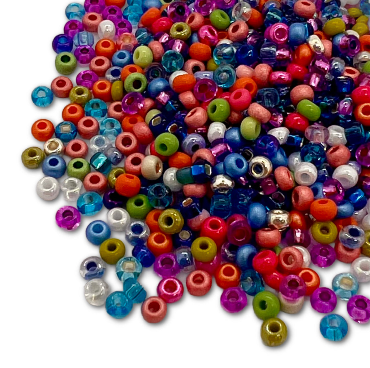 8/0 Preciosa Seed Bead Mix 25g Bag - Sumac