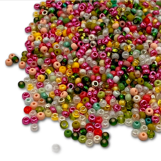 11/0 Preciosa Seed Bead Mix 25g Bag - Meadow Mix