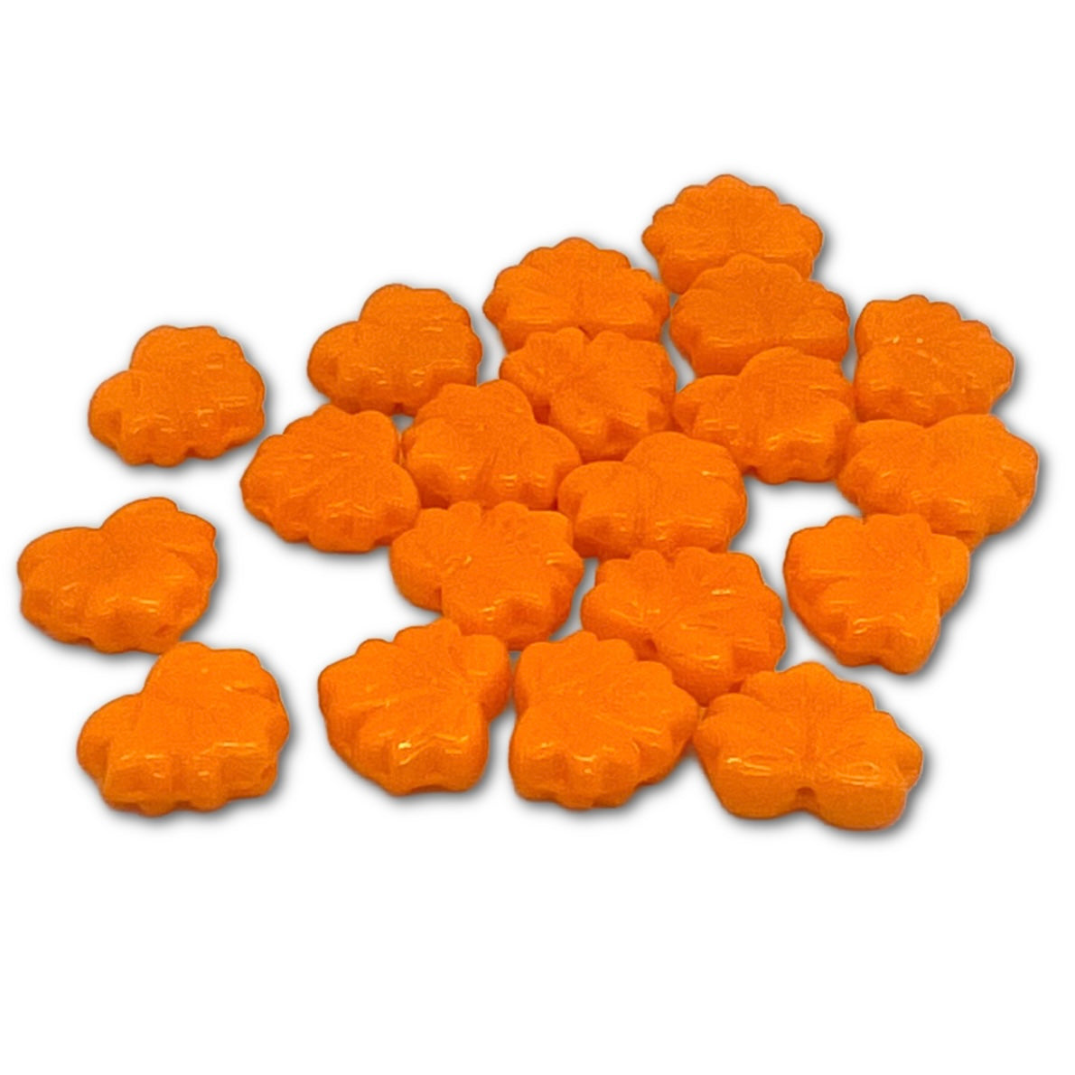 13x11mm Maple Leaf Beads - Pack of 10 - Merigold