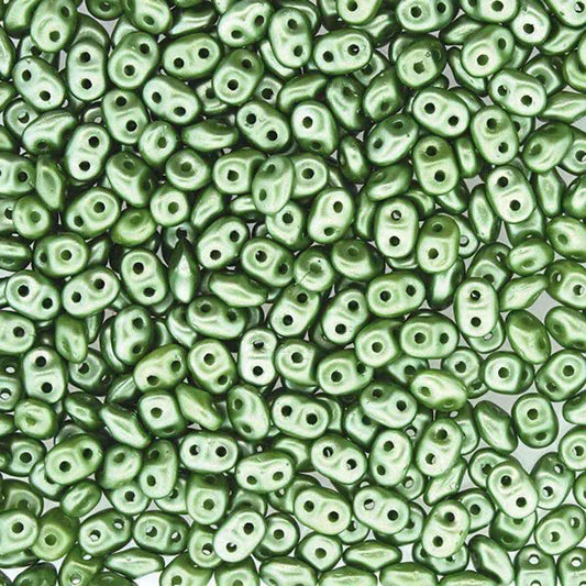 MiniDuo 2x4mm – 5g – Pastel Olivine – 25034