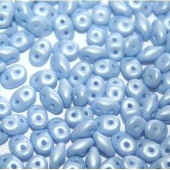 SuperDuo 2.5x5mm 25g Bag β Powdery Pastel Blue