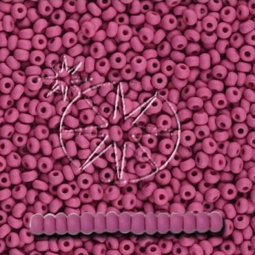 Preciosa 11/0 Seed Beads - PermaLux - 20g Pack - Matte - Lilac