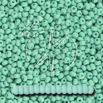 Preciosa 11/0 Seed Beads - PermaLux - 20g Pack - Matte - Wintergreen