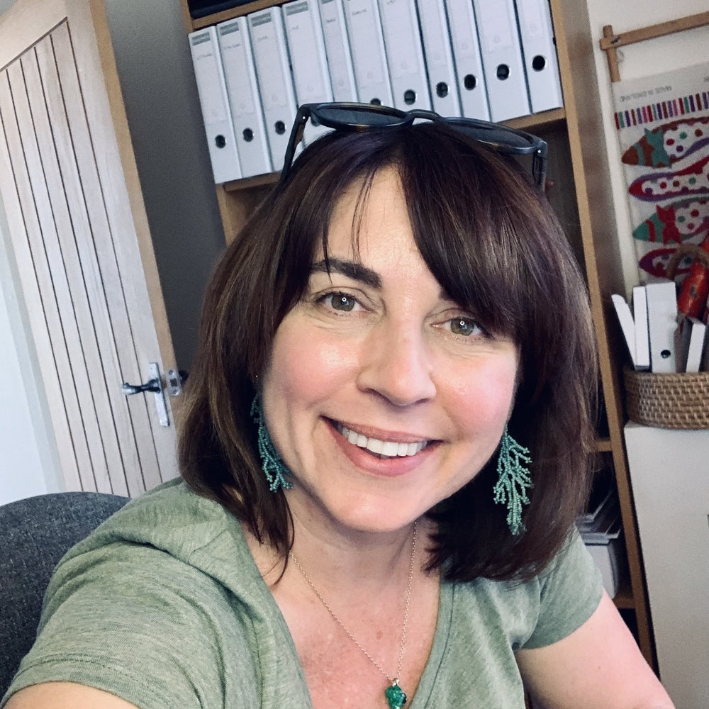 Coral Reef Earring Pattern - Instant Download or Printed Copy