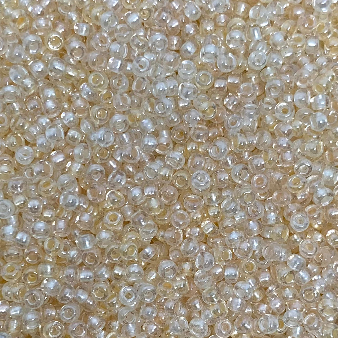 10/0 Preciosa Seed Bead Mix 25g Bag - Cream Mix