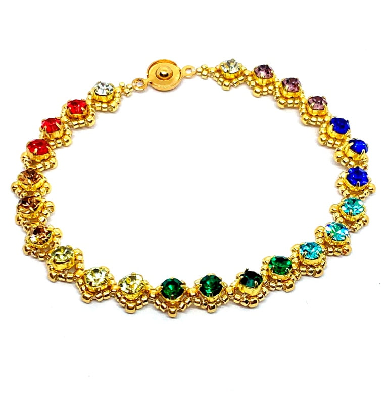 Rainbow Tennis Bracelet Kit