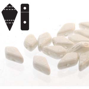 Kite Bead 9x5mm – 10g – Chalk Luster