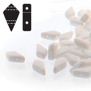 Kite Bead 9x5mm - 10g - Chalk
