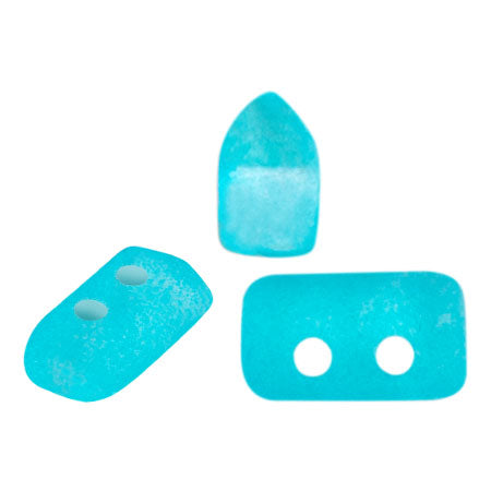 Piros Par Puca 5x3x2mm - 5g - Divine Matte Translucent Aqua