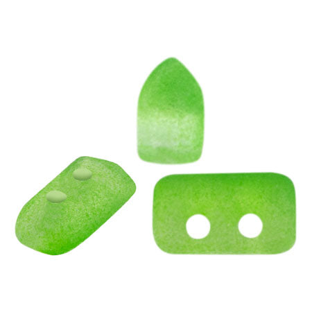 Piros Par Puca 5x3x2mm - 5g - Divine Matte Translucent Pistachio