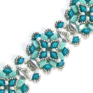 Marrakesh Tile Bracelet Pattern - Instant Download or Printed Copy