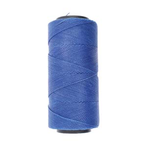 Brazilian Waxed Cord 1mm – 144 Meter Spool – Cobalt (298)