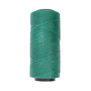 Brazilian Waxed Cord 1mm – 144 Meter Spool – Evergreen (87)