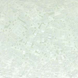 Miyuki Quarter Tila Beads - 5g Bag - Opaque White