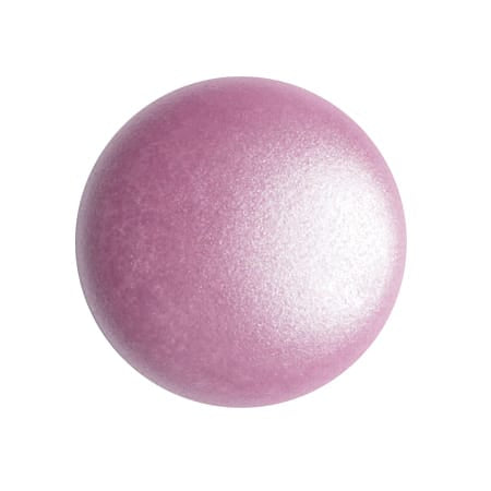 Czech Glass Cabochon 18mm β Rose Pearl