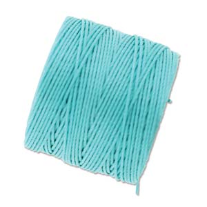 Superlon Bead Cord - 70 Meter Spool - Aqua