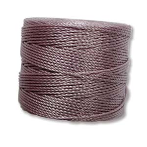 Superlon Bead Cord - 70 Meter Spool - Dark Lavender
