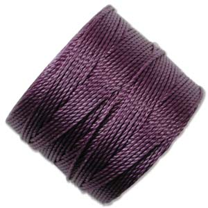 Superlon Bead Cord- 70 Meter Spool – Purple