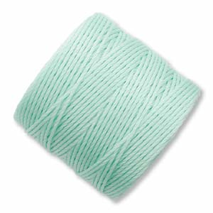 Superlon Bead Cord - 70 Meter Spool - Mint Green