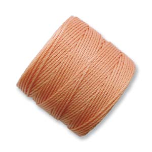 Superlon Bead Cord- 70 Meter Spool – Pumpkin