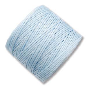Superlon Bead Cord- 70 Meter Spool – Sky Blue