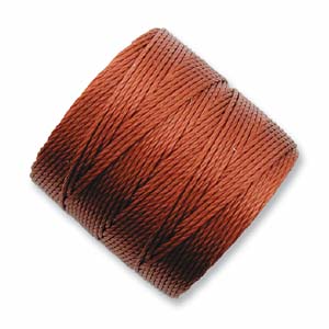 Superlon Bead Cord- 70 Meter Spool – Sienna
