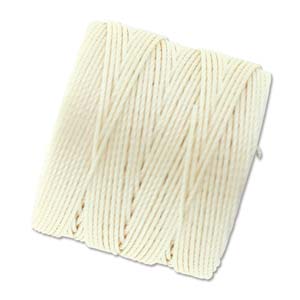 Superlon Bead Cord - 70 Meter Spool - Vanilla