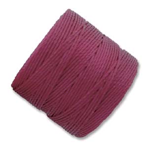 Superlon Bead Cord - 70 Meter Spool - Wineberry