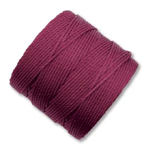 Superlon Bead Cord - 70 Meter Spool - Wine