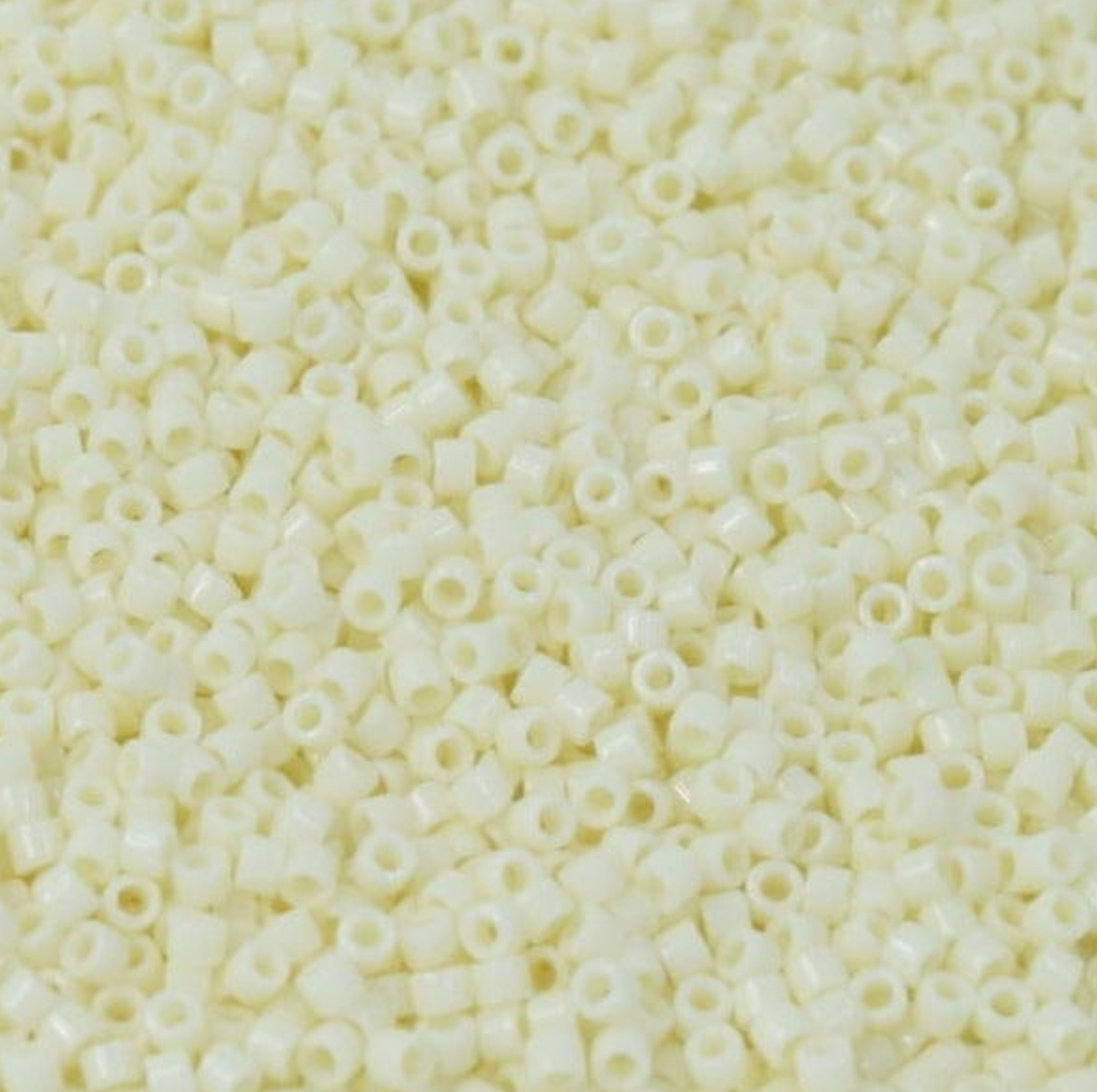 11/0 – Miyuki Delica - 5g Bag - Opaque Ivory – DB1130