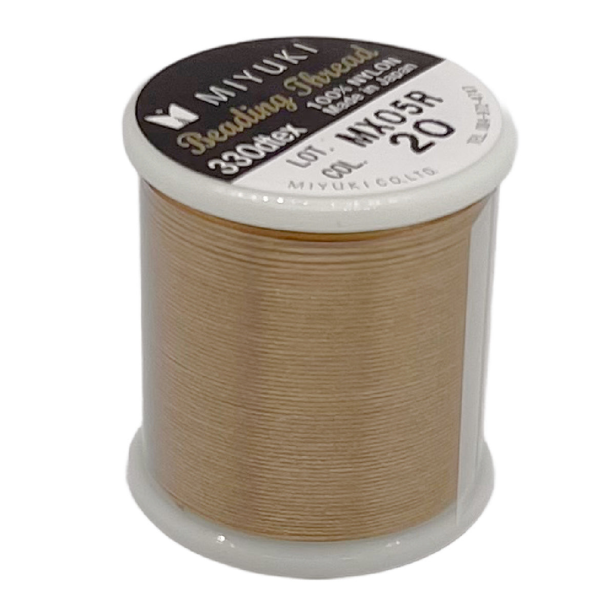Miyuki Beading Thread - 50 Meter Spool - Semolina